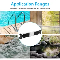 jimdary Swimming Pool Ladder Accessory, Swimming Pool Supplies, Stainless Steel Anti-Rust for Swimming Pool Spas and Hot Springs image 3