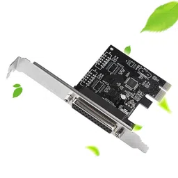 wendry PCI-E Parallel,PCIE to Parallel Port Card Print Port LPT PCI-E LPT Printer Card Adapter DB25,for Windows for MAC for Linux,Printer Converter Adapter Controller image 2