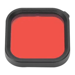 Diving Lens Filter ABS Dustproof Waterproof Housing Case (Red) image 5