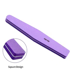 Sminakh Nail Soft Buffer Nail File Sponge Nail Art Soft Buffer Washable Double Sided 100/180 Sanding Buffing File Nail Buffers (Multicolor) (Pack of 10) image 5