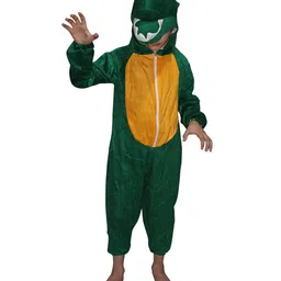 Kaku Fancy Dresses Dinosaur Animal Theme Costume Set - Green-picture-27
