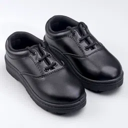 Pine Kids School Shoes - Black image 2