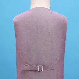 Rikidoos Full Sleeves Solid 3 Piece Party Suit Set With Bow - Maroon & White image 3