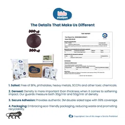 Kids Station Furniture Edge Guard and Corner Protector Combo Packs - Pre-Taped Corner Guards, Non-Toxic - Baby Proofing & Child Safety - 5m Edge Guard, Pack of 8 Corner Guards - U shaped, Thick 3cm (Brown) image 4