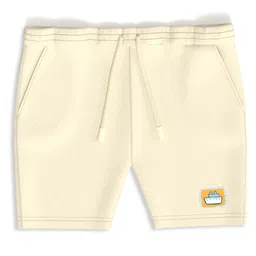 Nautinati Cotton Knit Pack Of 2 Catch Me Text & Ship Printed Shorts - Blue & White image 5