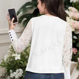 WAHOO Girls Cotton Blend Tops image 2