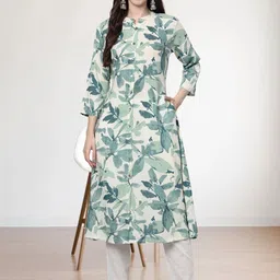 NAVYAAZRI Women Floral Printed Kurta-picture-23