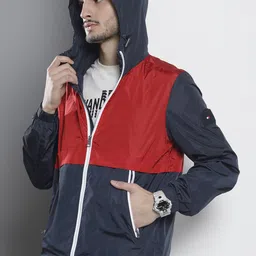 Tommy Hilfiger Colourblocked Hooded Sporty Jacket image 3
