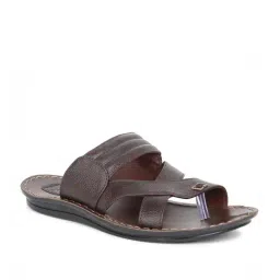 Paragon Men's Brown Toe Ring Sandals-image-24