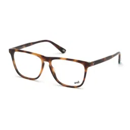 WEB EYEWEAR Brown Square Eye Frames for Men-picture-29