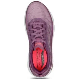 Skechers Women's MAX CUSHIONING ARCH FIT - DEL Purple Running Shoes image 4