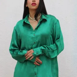 Chidiyaa Marissa Modal Silk Shirt-picture-45