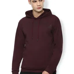 Van Heusen Maroon Regular Fit Printed Hooded Sweatshirt-picture-39
