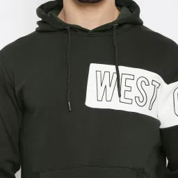 Duke Military Regular Fit Printed Hooded Sweatshirt image 4