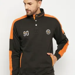 Duke Military Regular Fit Self Pattern Sweatshirt image 1