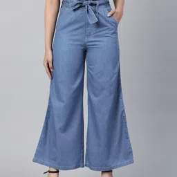 ADBUCKS Flared High-Rise Jeans-image-64