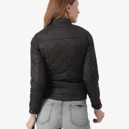 Mode by Red Tape Black Quilted Jacket image 2