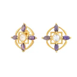 Kicky & Perky Wedding Bliss 925 Sterling Silver Earrings For Women-picture-25