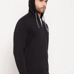 Duke Black Regular Fit Hooded Sweatshirt image 4