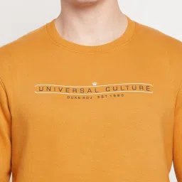 Duke Mustard Regular Fit Printed Sweatshirt image 5