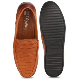 Red Chief Men's Tan Casual Loafers image 4
