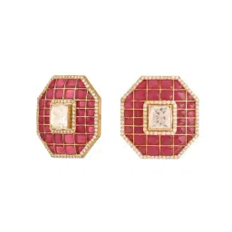 Kicky & Perky Wedding Bliss 925 Sterling Silver Earrings For Women-picture-17
