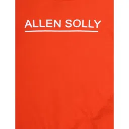 Allen Solly Junior Orange Cotton Regular Fit Full Sleeves Sweatshirt image 3