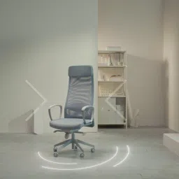 ikea markus Office chair, Vissle light grey, Medium image 2