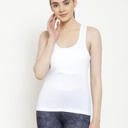 Friskers Multicolor Cotton Camisole (Pack Of 2) image 2