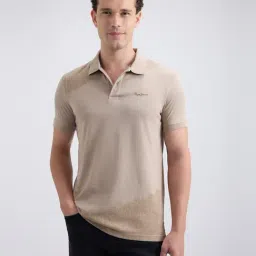Pepe Jeans Beige Regular fit Graphic Polo T-Shirt-picture-28