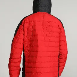 Puma Rosso Corsa Regular Fit Scuderia Ferrari Race Quilted Sports Hoodie image 2