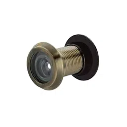 Implemental 180° Round Door Eyes Viewer 2 inch Brass Antique Finish (Pack of 3) image 2