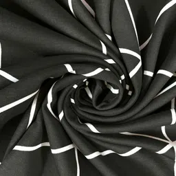 Bodycomfy Charcoal & White King Fitted Cotton 400 TC King Bedsheet Set 1.98 m x 1.82 m image 5