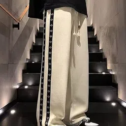 StyleCast x Revolte Men Printed Mid-Rise Regular Trousers image 4