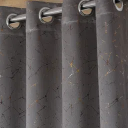 SOKNACK Grey & Gold-Toned Set of 2 Window image 2