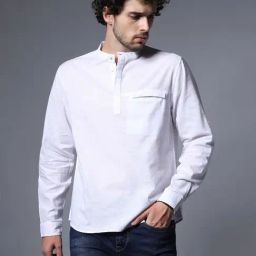 High Star White Relaxed Fit Shirt-picture-22