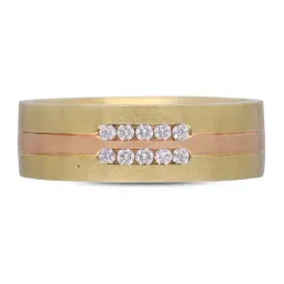 C. Krishniah Chetty Group Diamond 18k (750) Yellow Gold Ring for Women-picture-22