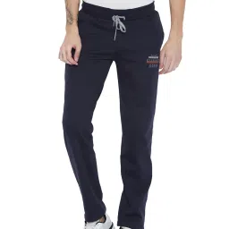 Duke Navy Cotton Trackpants image 1