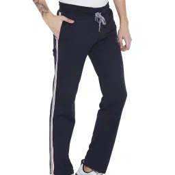 Duke Navy Cotton Trackpants image 4