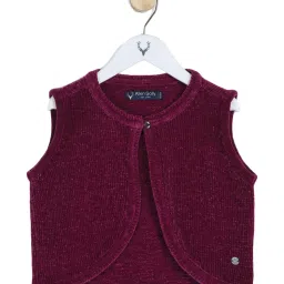 Allen Solly Junior Maroon Shrug image 1