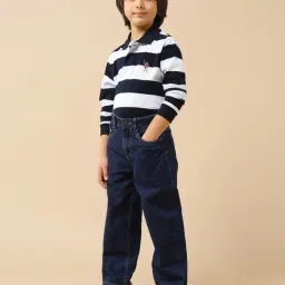 U.S. Polo Assn. Boys Blue Cotton Jeans image 3