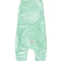 MiArcus Green Polyester 265 GSM Blanket (0-3 Month) - Set of 1 image 5