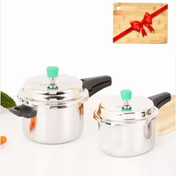 The Indus Valley Silver Stainless Steel Pressure Cookers (4.2 L)-picture-26