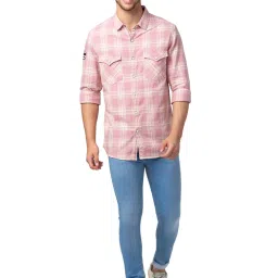 Spykar Sky Blue Super Slim Fit Jeans image 5