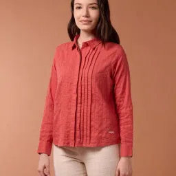 U.S. Polo Assn. Orange Embroidered Shirt image 3