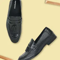 Imperio by Regal Men's Black Formal Moccasins-image-46