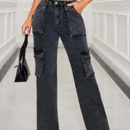 Kotty Black High Rise Jeans image 4