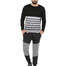 Campus Sutra Grey Cotton Joggers image 4