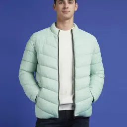 Pepe Jeans Olive Regular Fit Quilted Jacket image 4