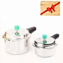 The Indus Valley Silver Stainless Steel Pressure Cookers (2.9 L)-picture-25